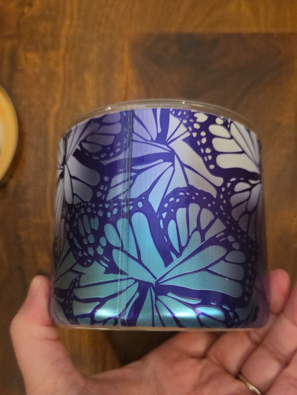 BUTTERFLY 3 Wick Candle Bath And Body Works - Picture 4 of 5